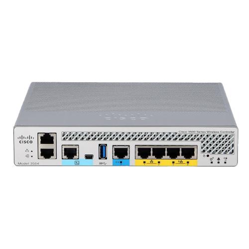 Контроллер беспроводной сети Cisco AIR-CT3504-K9 3504 на 150 точек доступа 802.11ac Wave 2