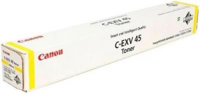 Тонер-картридж Canon C-EXV 45 Y жёлтый с ресурсом 52000 страниц для лазерной печати Canon