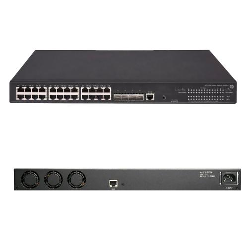 Управляемый коммутатор HPE Aruba 2930F JL255A Layer 3 с 24 портами Gigabit PoE+ 370W и 4 портами SFP+
