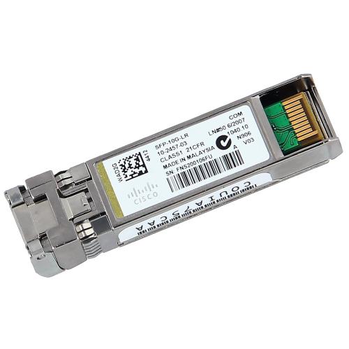 Трансивер Cisco SFP-10G-LR-S, SFP+, 10 Gbps, 1310 нм, до 10 км