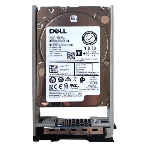 Жесткий диск Dell JY57X, 1.8TB 10K SAS 12G 2.5''