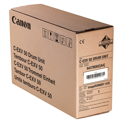 Фотобарабан Canon C-EXV 50 9437B002 — оригинальная упаковка Canon с маркировкой