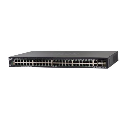 Стекируемый управляемый PoE-коммутатор Cisco SG550X-48MP с 48 портами GbE и 740 Вт PoE