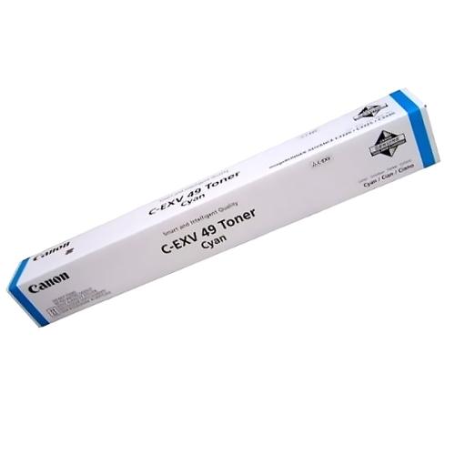 Оригинальный голубой тонер Canon C-EXV49 8525B002 для МФУ imageRUNNER ADVANCE C3320, C25, C30