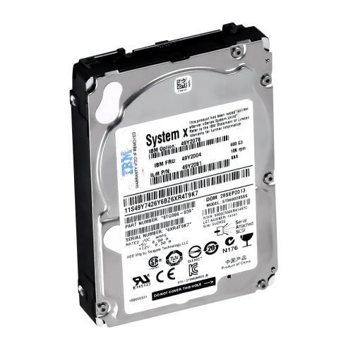 Жесткий диск IBM 49Y2081 600Gb 10K 64MB SAS 6G 2,5 xSeries
