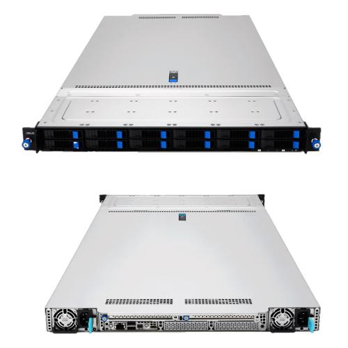 1U двухпроцессорный сервер ASUS RS700-E12-RS12U с Intel Xeon 6 и 12 отсеками NVMe