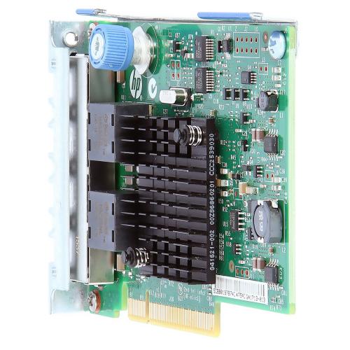 HP 665240-B21, 669280-001, 4(RJ-45) x 1Gb сетевой адаптер для сервера