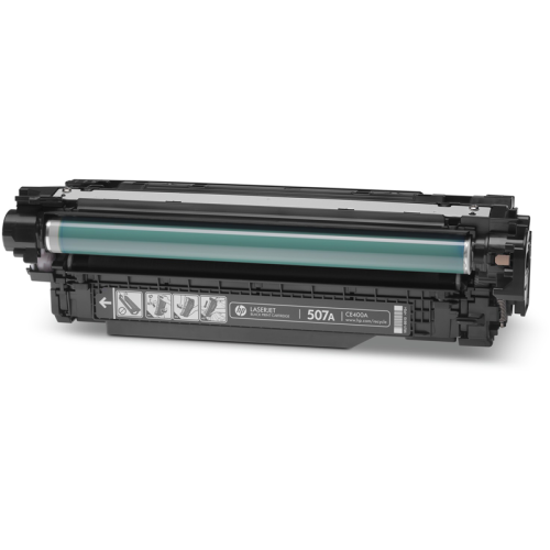 Оригинальный черный картридж с тонером HP 507A (CE400A) для монохромной лазерной печати