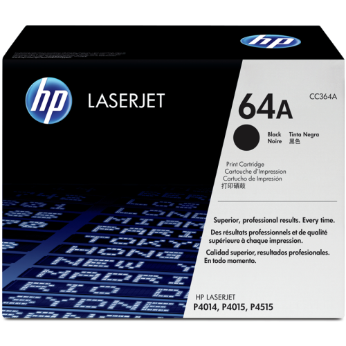 Черный картридж HP CC364A №64A повышенной емкости для лазерных принтеров
