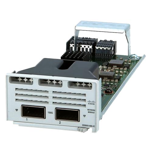 Сетевой модуль Cisco C9300X-NM-2C 2 x 100G/40G QSFP28 для коммутаторов Catalyst 9300X