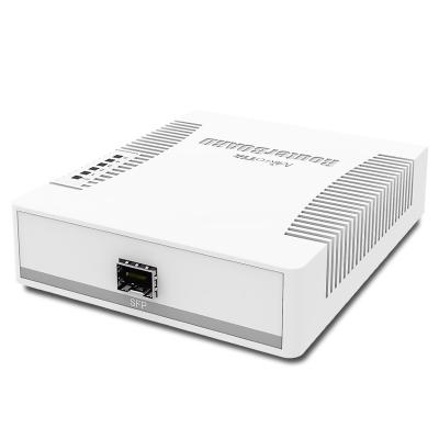 MikroTik CSS106-1G-4P-1S коммутатор, 5 портов 1 Гбит/сек (RJ-45) и 1 порт SFP