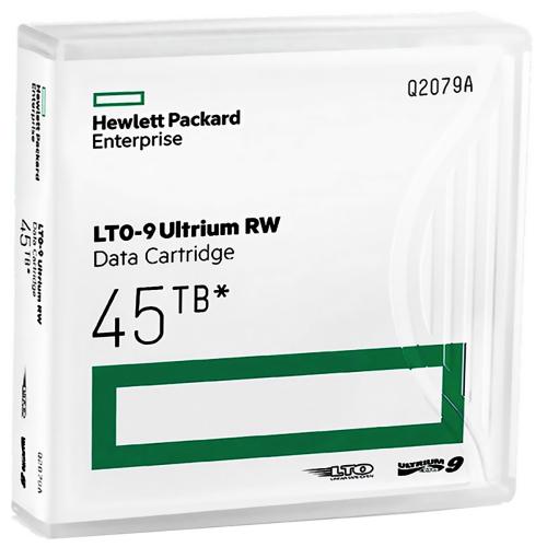 Ленточный картридж HPE Q2079AN-1 LTO-9 Ultrium 45TB RW (с наклейкой, 1шт)