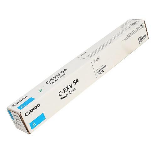 Оригинальный голубой картридж Canon C-EXV54 1395C002 для МФУ imageRUNNER C3025/C3125/C3226 серии