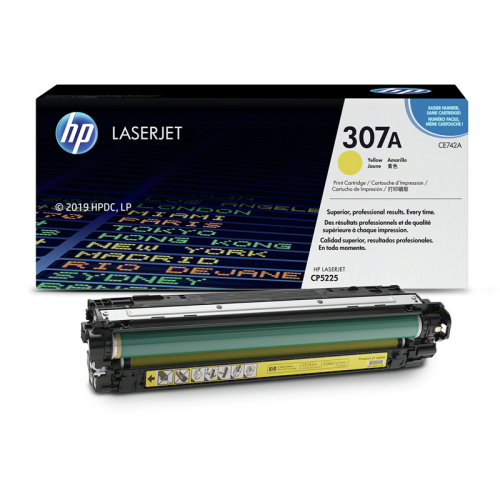 Картридж HP CE742A